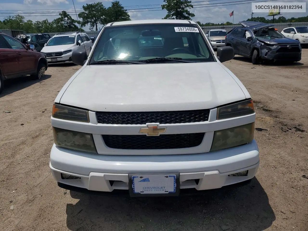 2006 Chevrolet Colorado VIN: 1GCCS148168182394 Lot: 59734806
