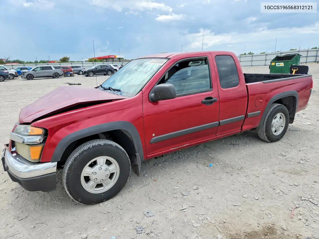 2006 Chevrolet Colorado VIN: 1GCCS196568312121 Lot: 61333056