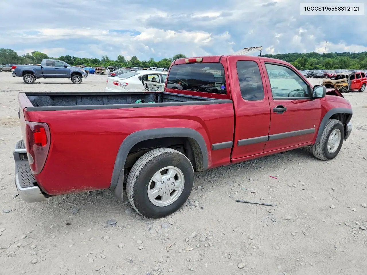 2006 Chevrolet Colorado VIN: 1GCCS196568312121 Lot: 61333056