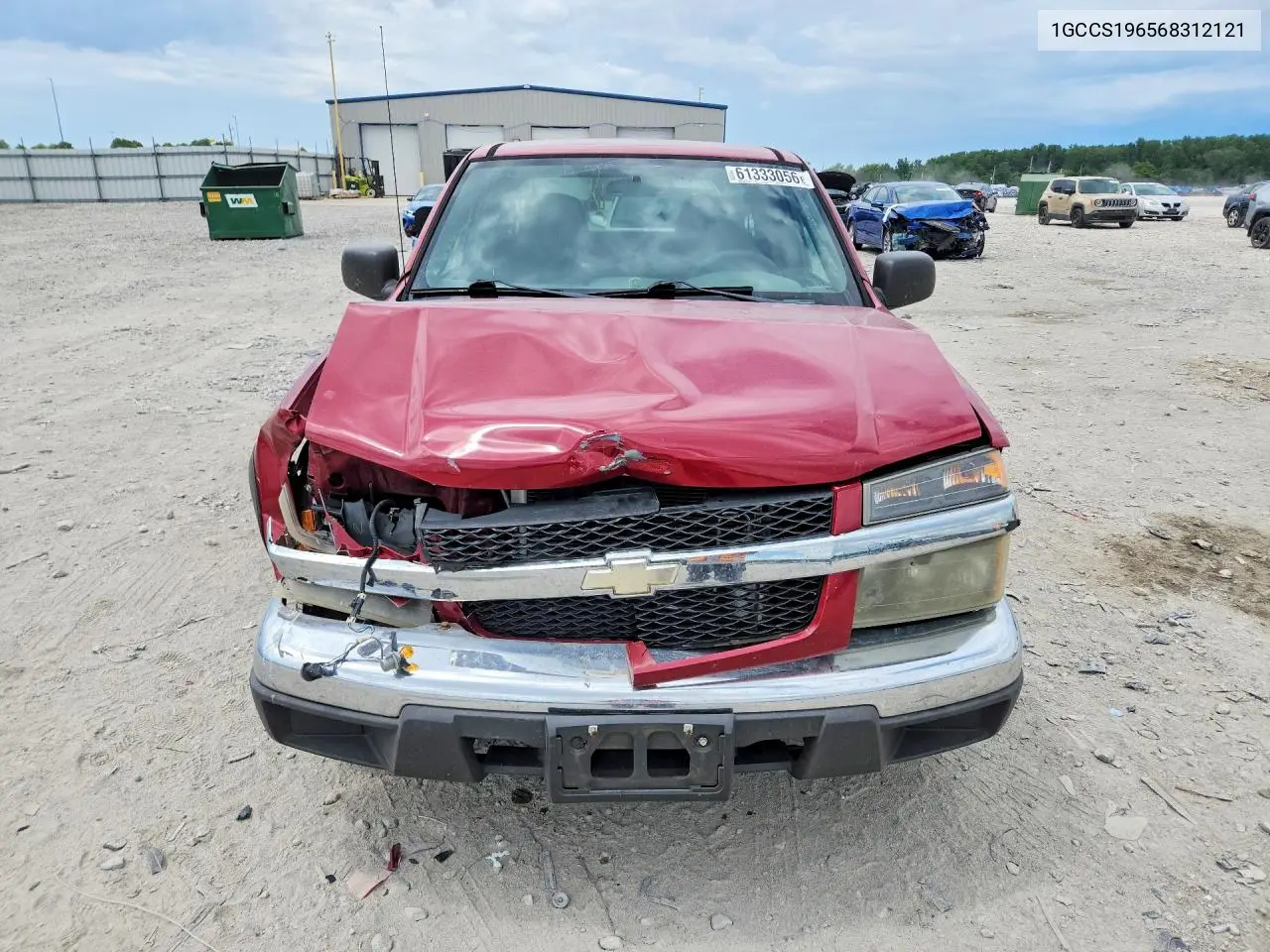 2006 Chevrolet Colorado VIN: 1GCCS196568312121 Lot: 61333056