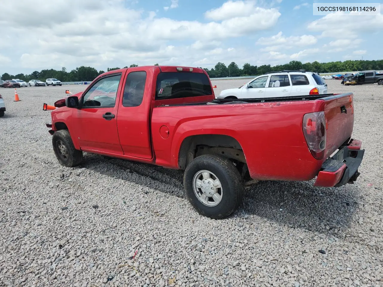 2006 Chevrolet Colorado VIN: 1GCCS198168114296 Lot: 61444406