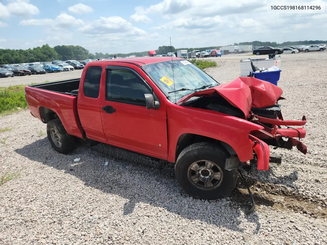 2006 Chevrolet Colorado VIN: 1GCCS198168114296 Lot: 61444406
