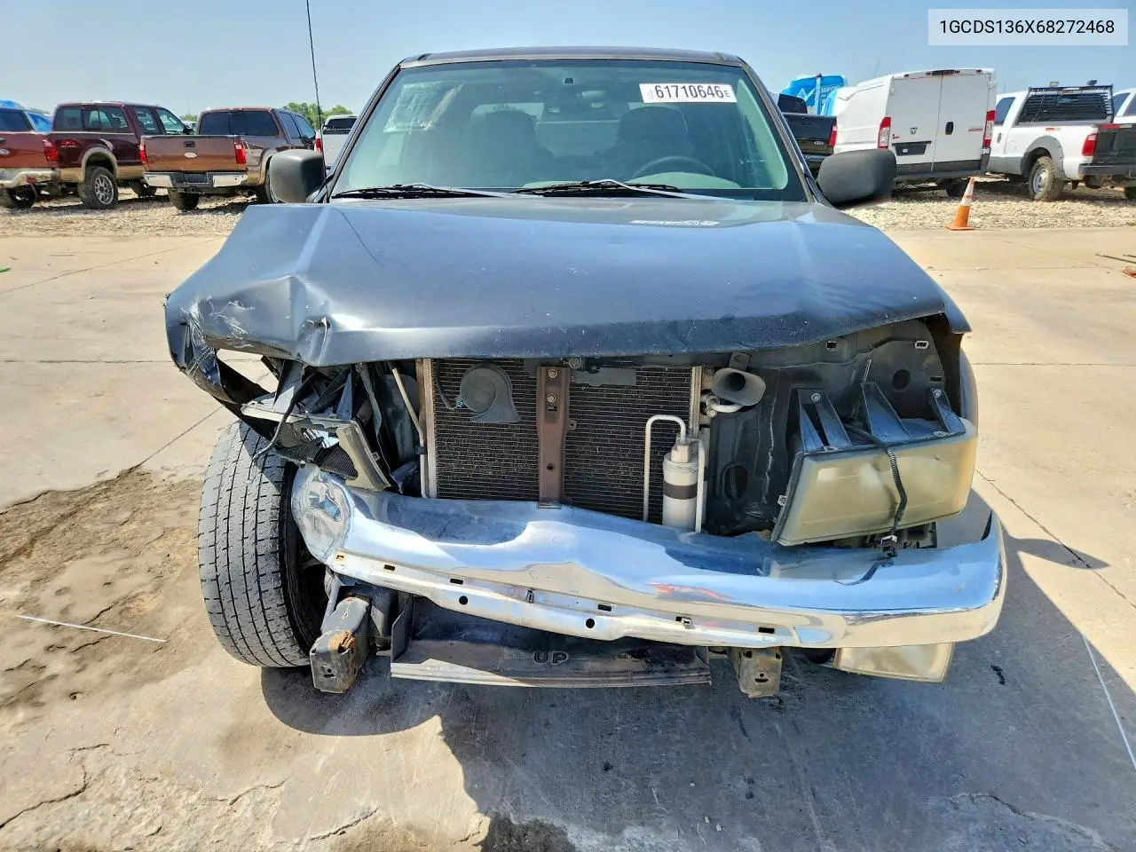 2006 Chevrolet Colorado VIN: 1GCDS136X68272468 Lot: 61710646