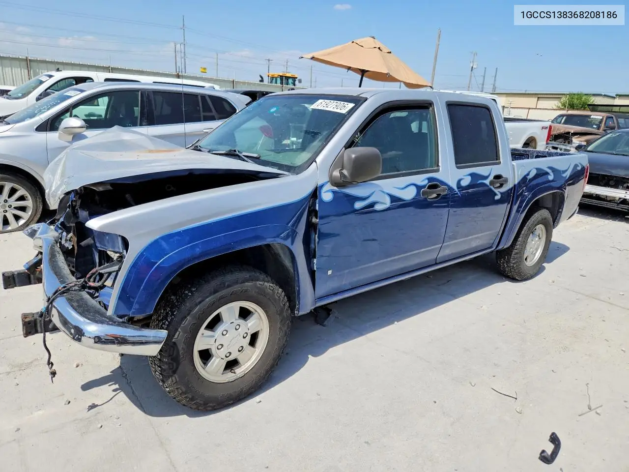 2006 Chevrolet Colorado VIN: 1GCCS138368208186 Lot: 61927906