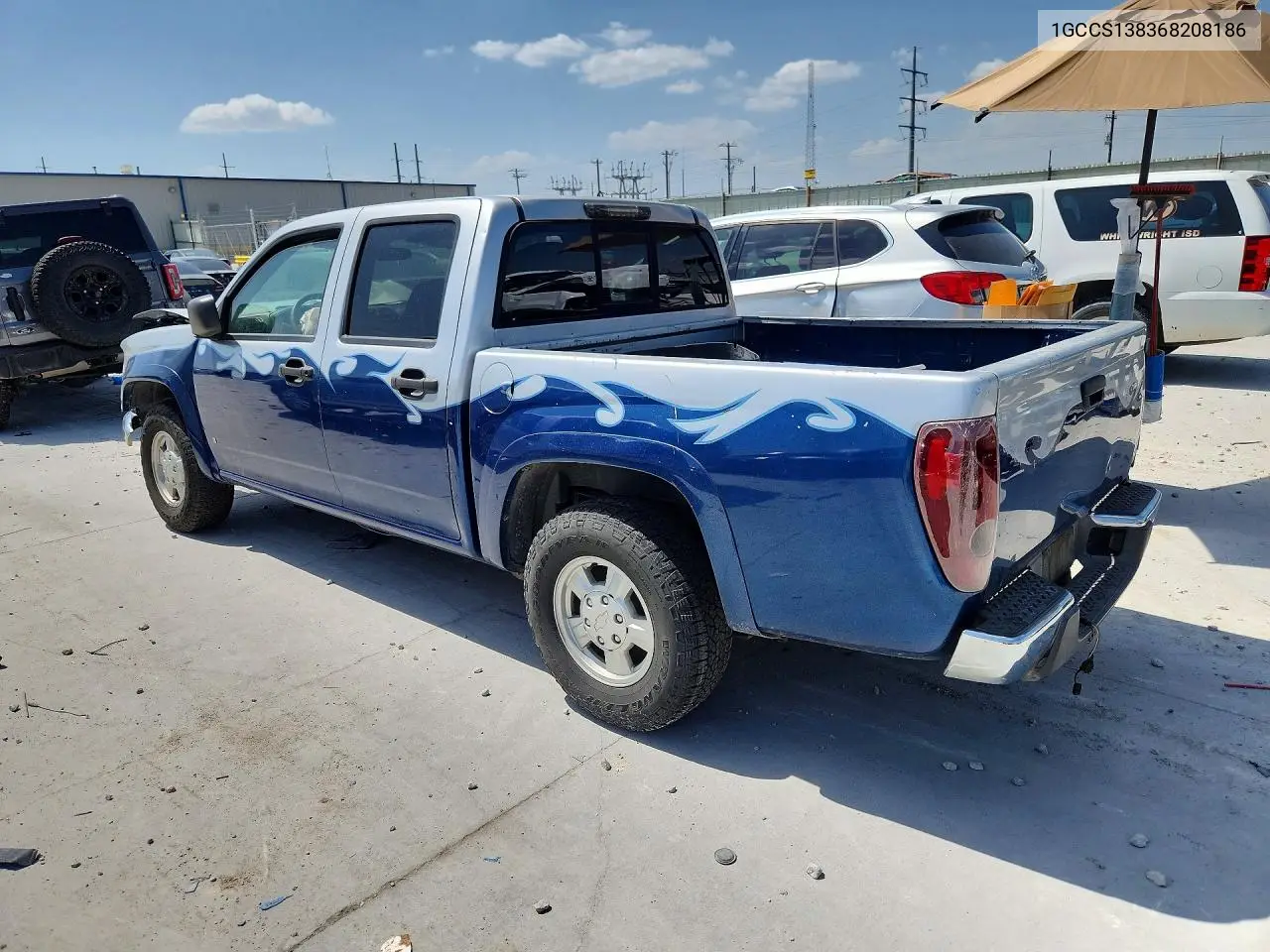2006 Chevrolet Colorado VIN: 1GCCS138368208186 Lot: 61927906