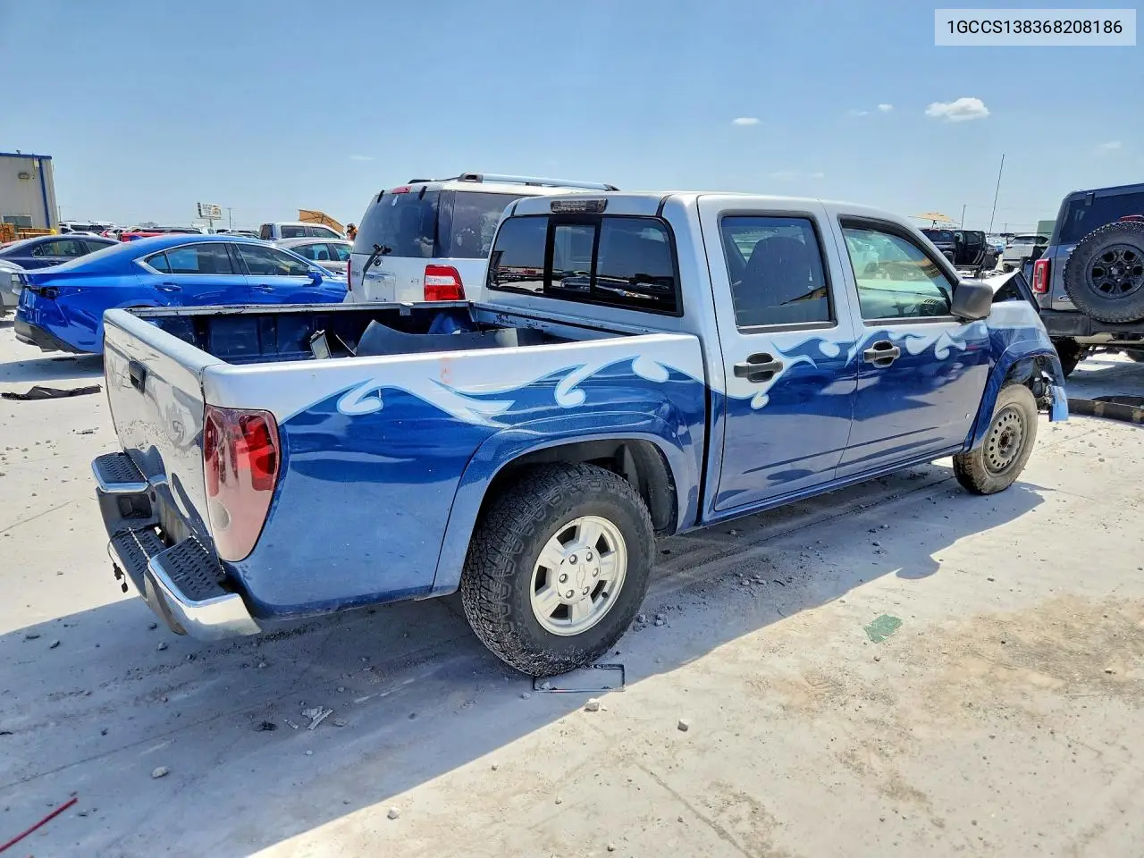 2006 Chevrolet Colorado VIN: 1GCCS138368208186 Lot: 61927906