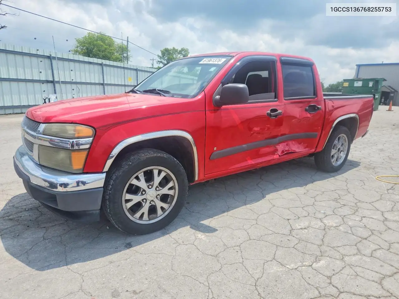 2006 Chevrolet Colorado VIN: 1GCCS136768255753 Lot: 61961376