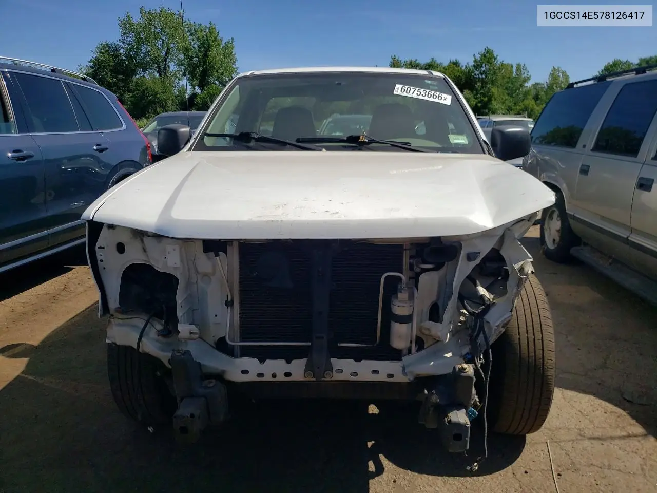 2007 Chevrolet Colorado VIN: 1GCCS14E578126417 Lot: 60753666