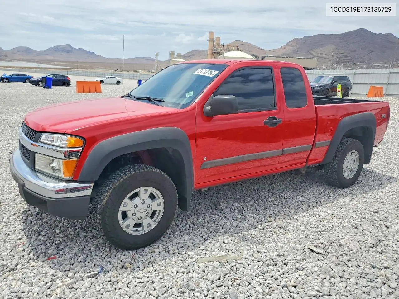 2007 Chevrolet Colorado VIN: 1GCDS19E178136729 Lot: 61919396