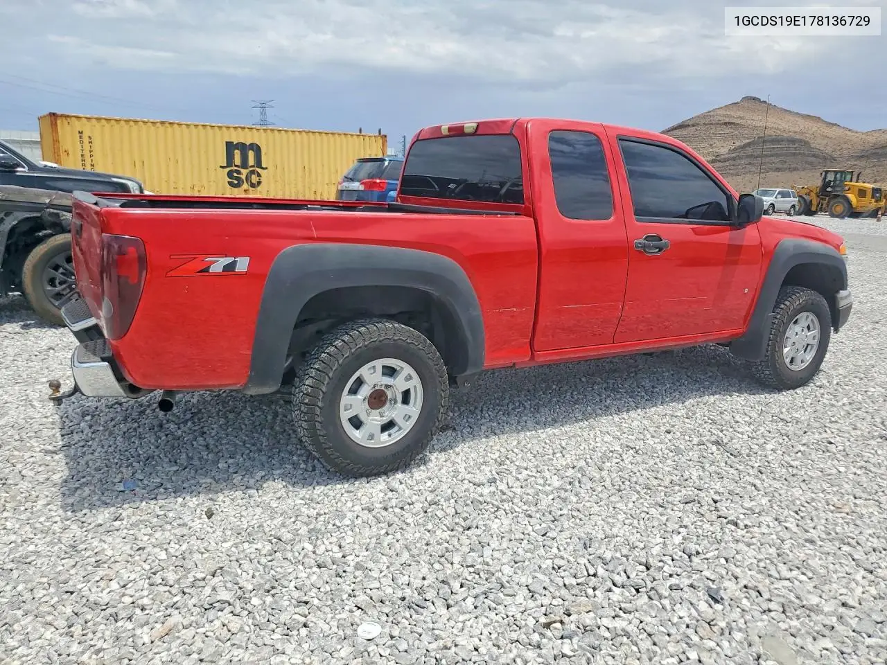 2007 Chevrolet Colorado VIN: 1GCDS19E178136729 Lot: 61919396