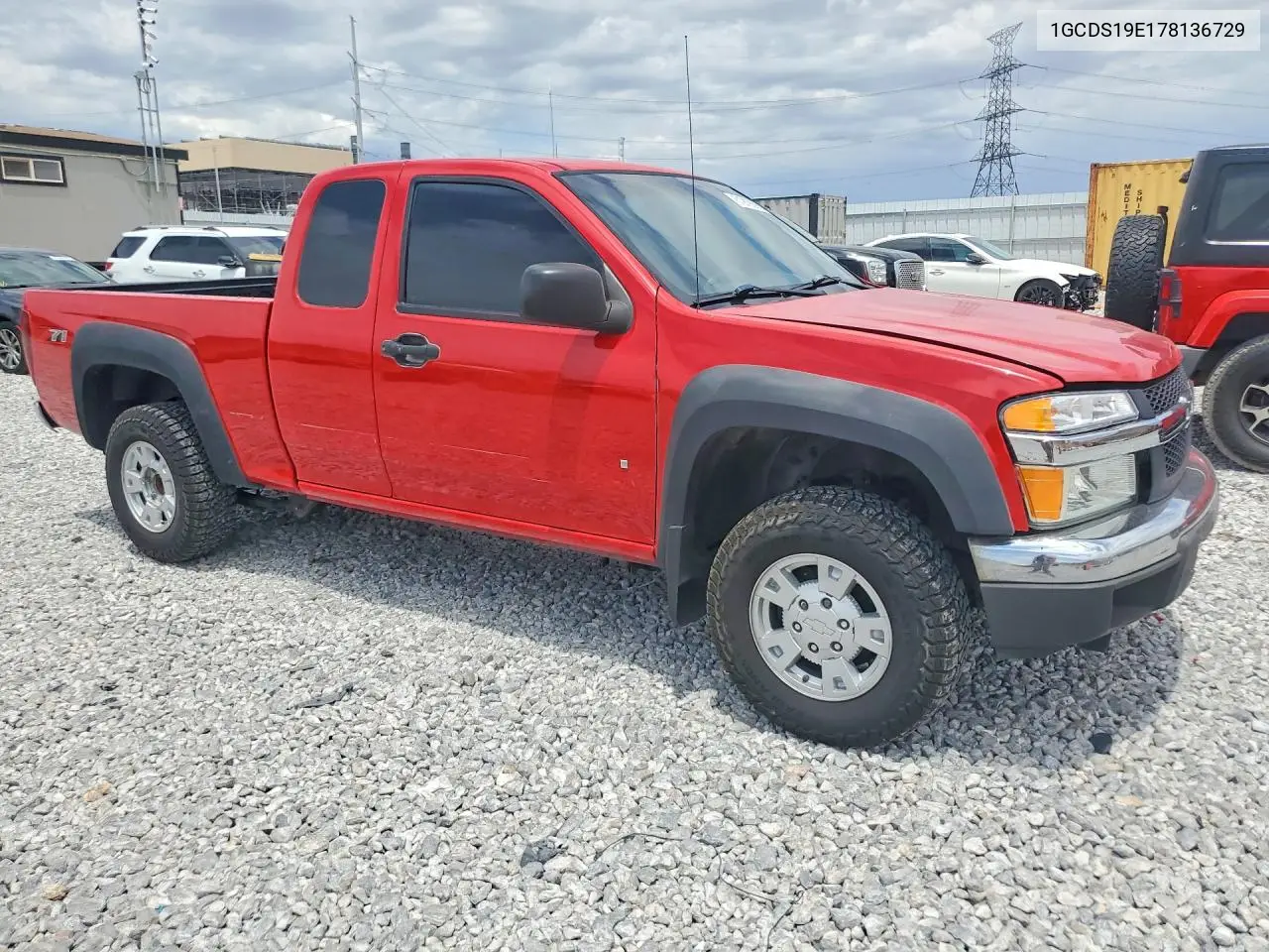 2007 Chevrolet Colorado VIN: 1GCDS19E178136729 Lot: 61919396
