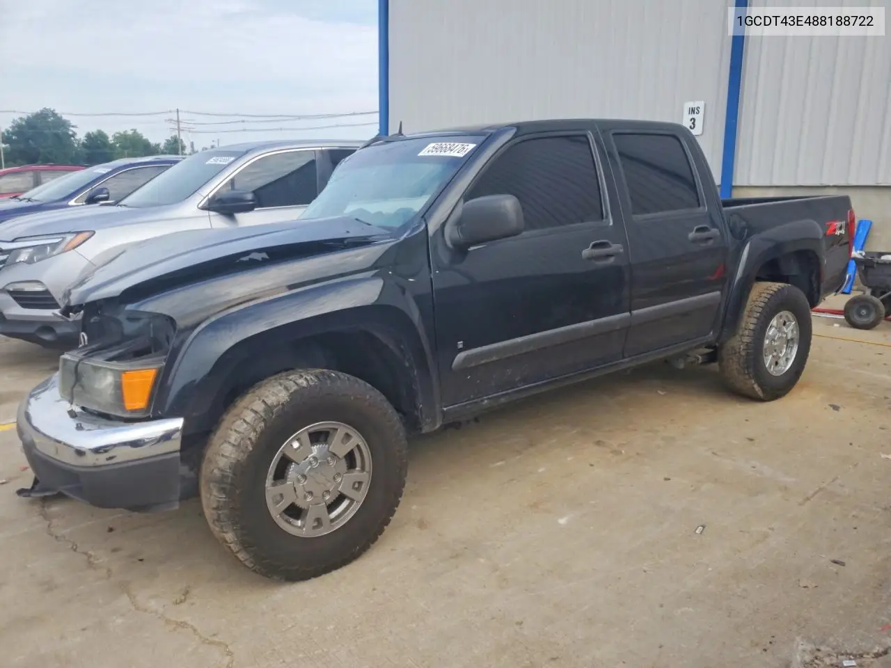 2008 Chevrolet Colorado Lt VIN: 1GCDT43E488188722 Lot: 59668476