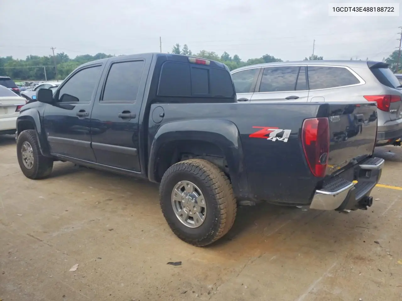 2008 Chevrolet Colorado Lt VIN: 1GCDT43E488188722 Lot: 59668476