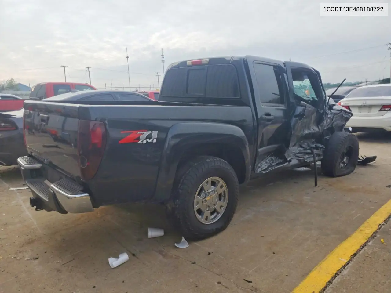 2008 Chevrolet Colorado Lt VIN: 1GCDT43E488188722 Lot: 59668476