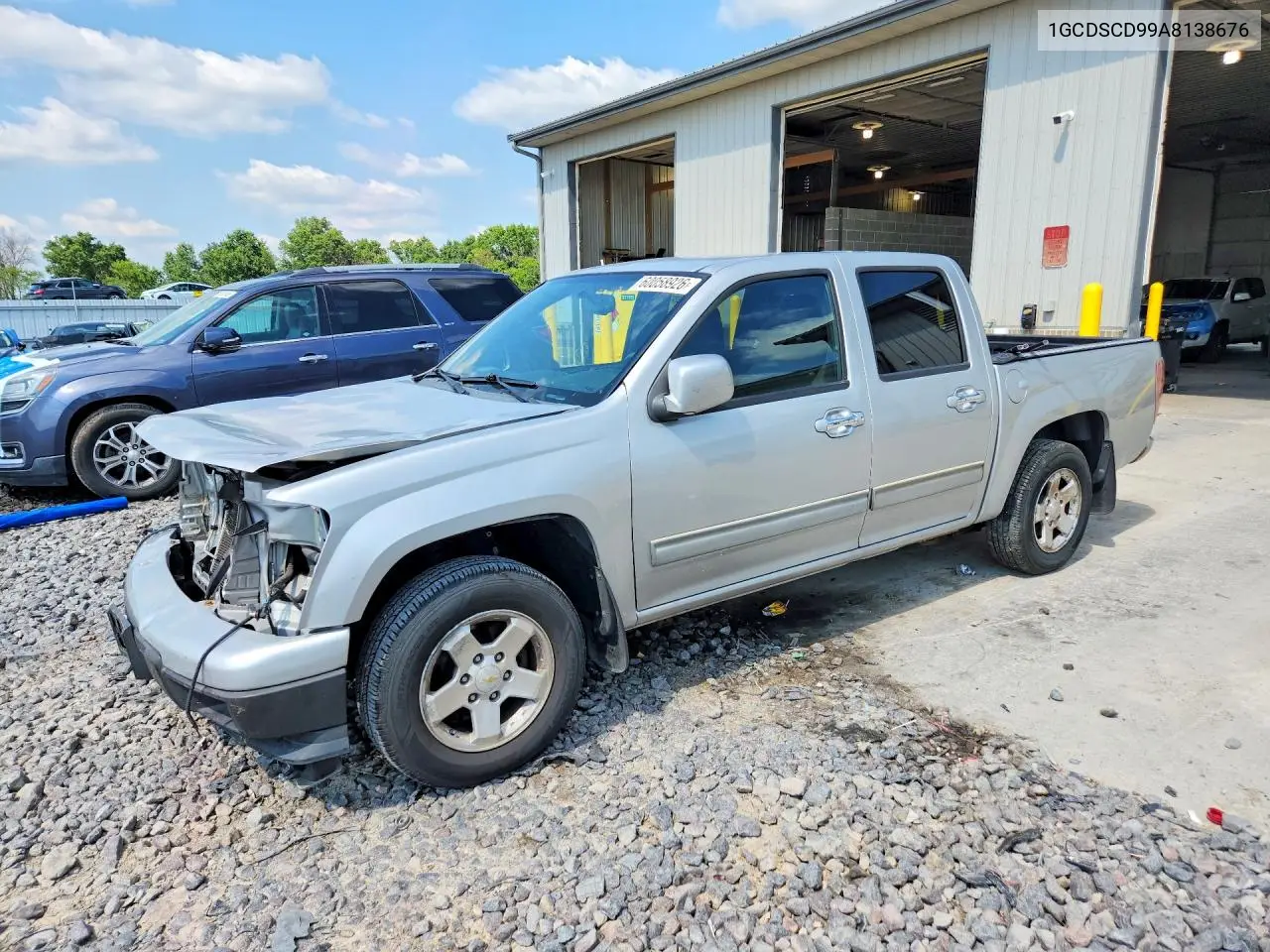 2010 Chevrolet Colorado Lt VIN: 1GCDSCD99A8138676 Lot: 60058926