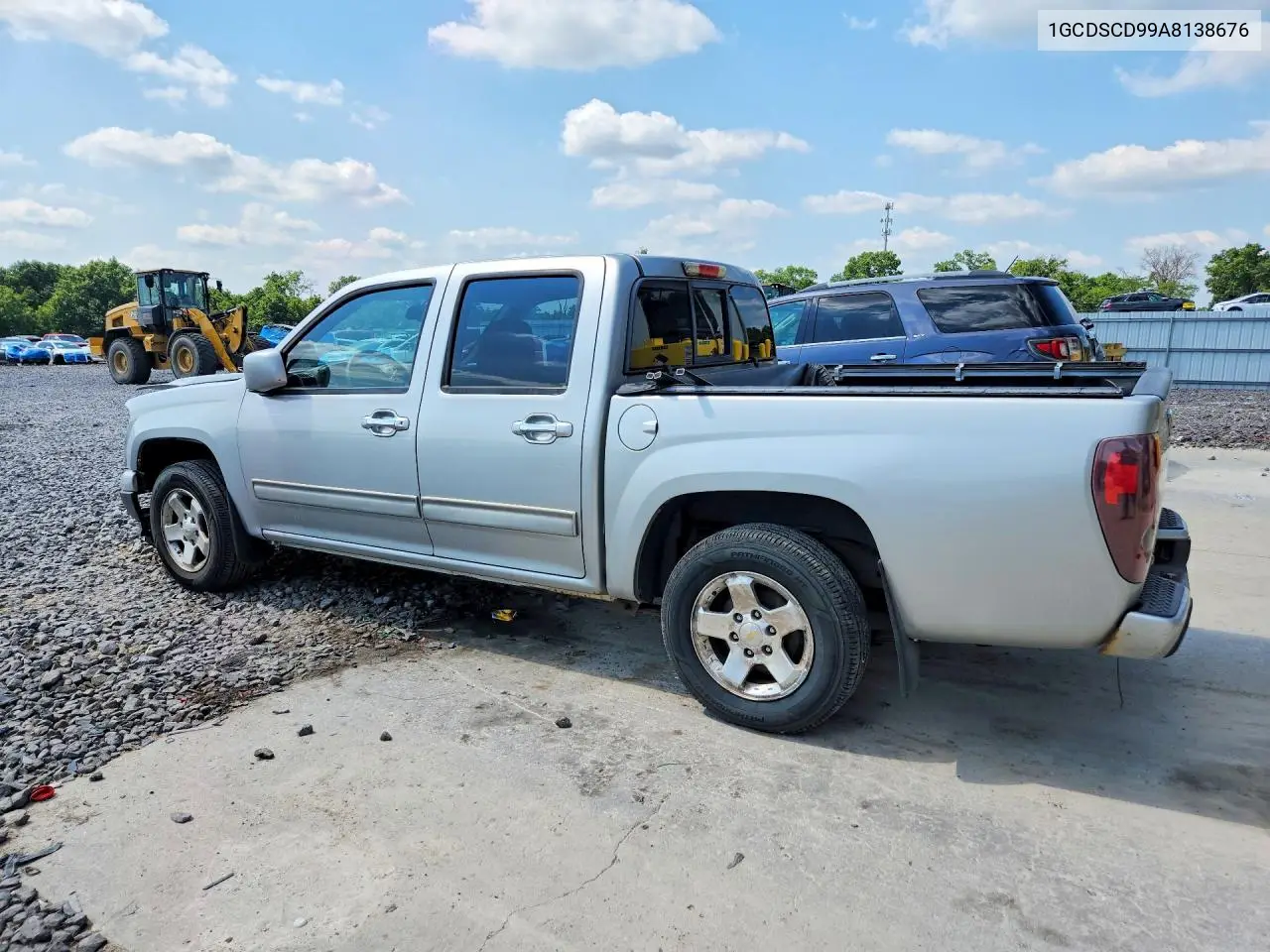 2010 Chevrolet Colorado Lt VIN: 1GCDSCD99A8138676 Lot: 60058926