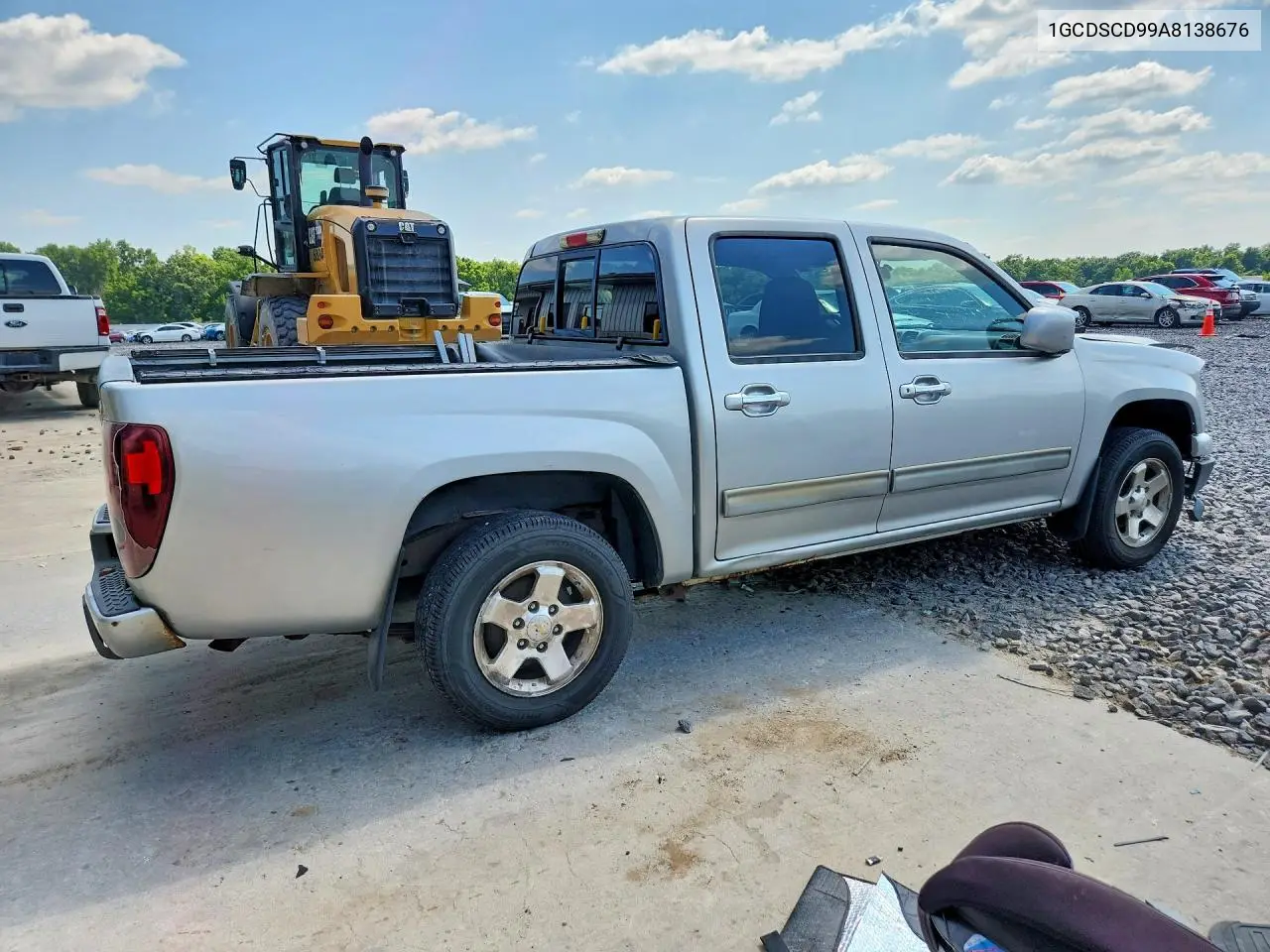 2010 Chevrolet Colorado Lt VIN: 1GCDSCD99A8138676 Lot: 60058926