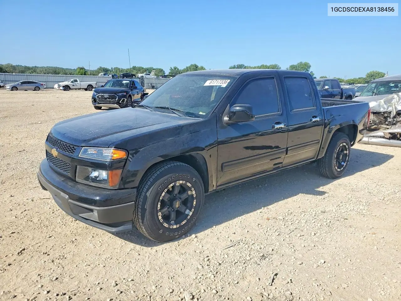 2010 Chevrolet Colorado Lt VIN: 1GCDSCDEXA8138456 Lot: 61717336