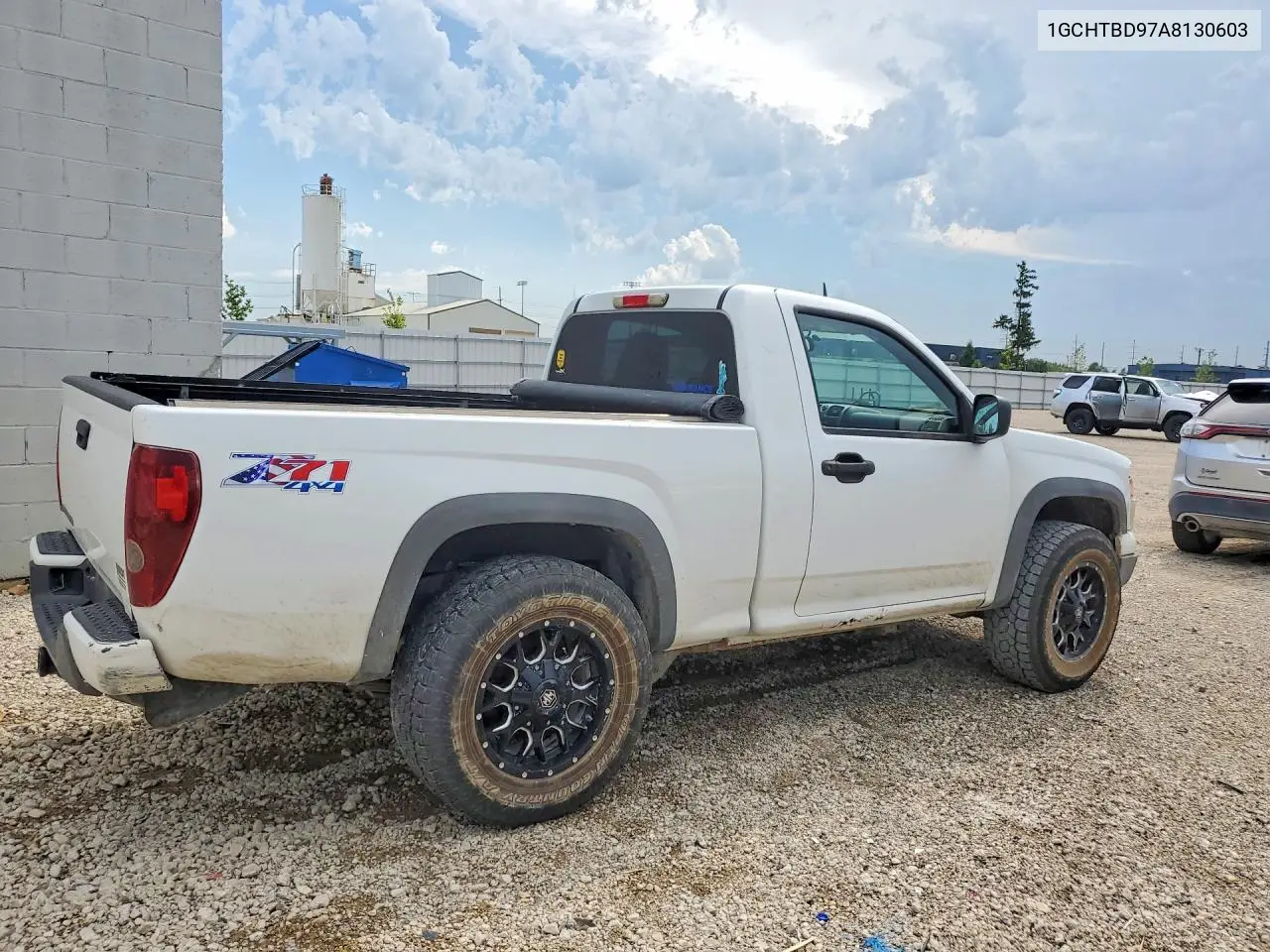 2010 Chevrolet Colorado VIN: 1GCHTBD97A8130603 Lot: 61742146