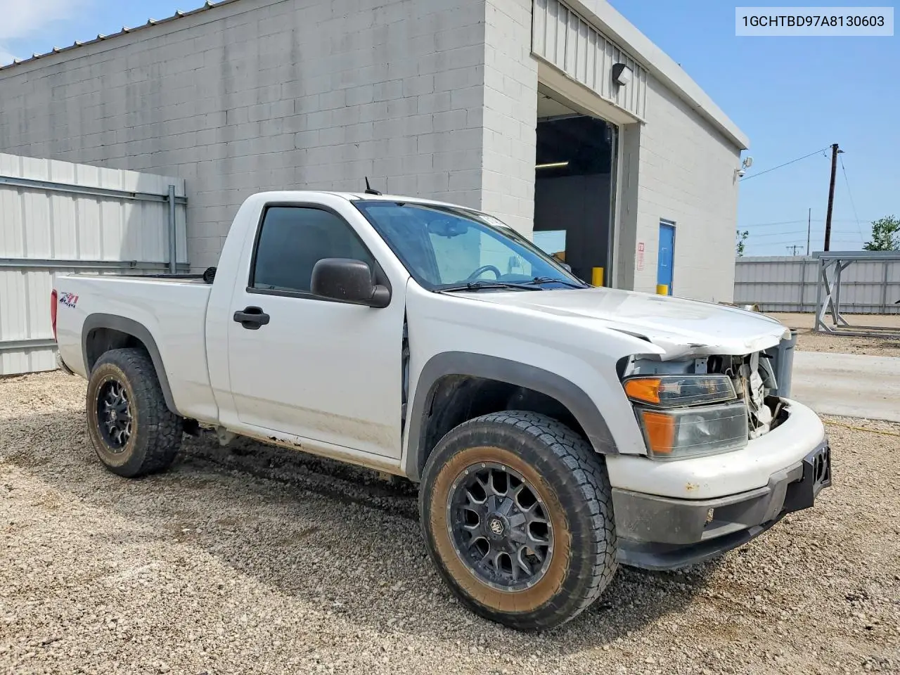 2010 Chevrolet Colorado VIN: 1GCHTBD97A8130603 Lot: 61742146