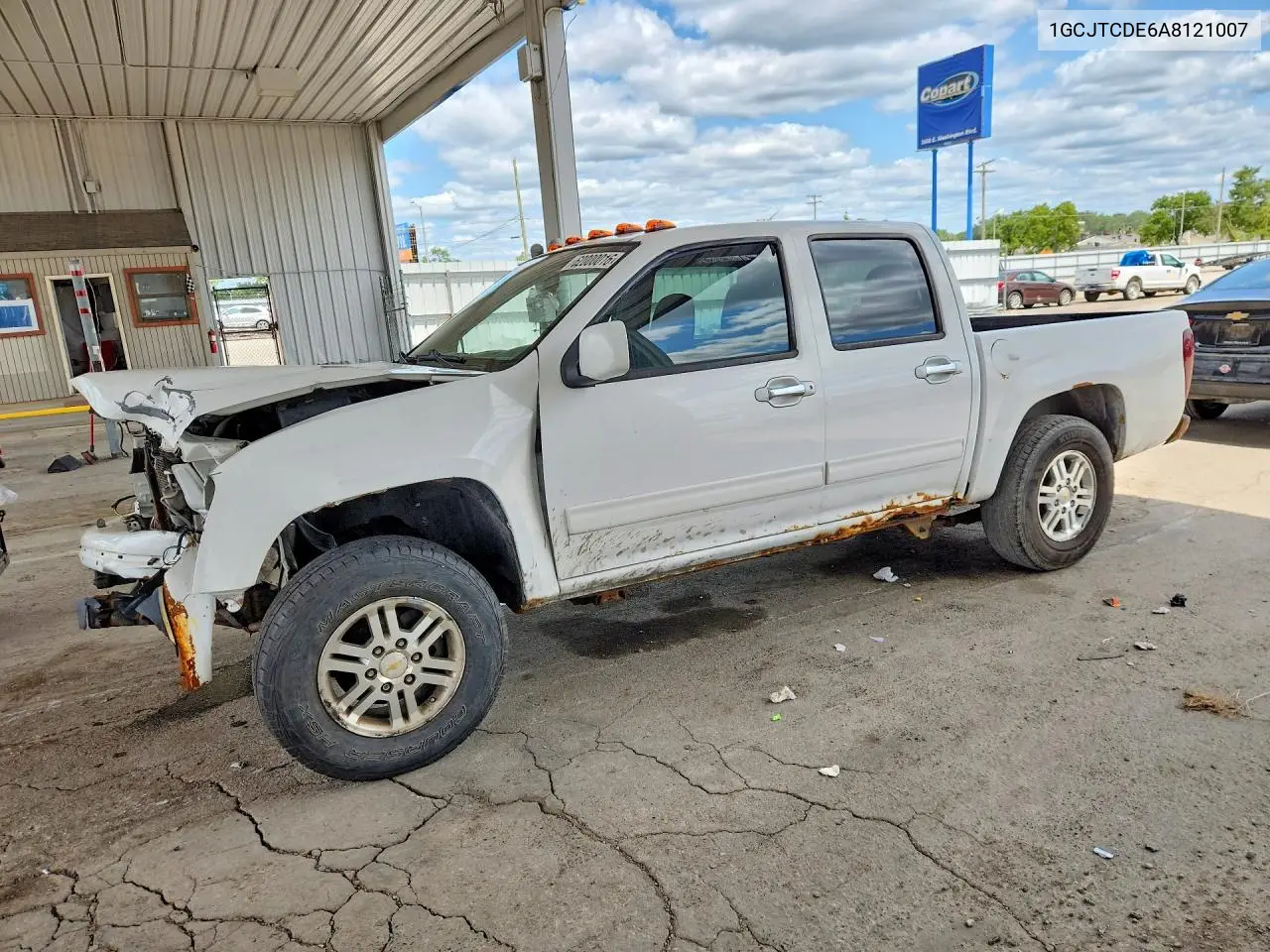 2010 Chevrolet Colorado Lt VIN: 1GCJTCDE6A8121007 Lot: 62000016