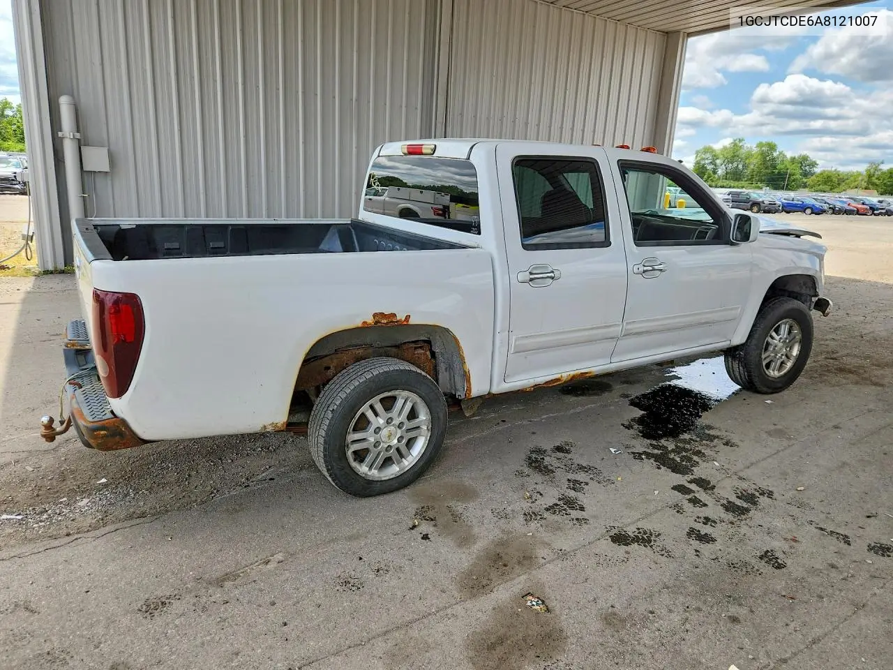 2010 Chevrolet Colorado Lt VIN: 1GCJTCDE6A8121007 Lot: 62000016