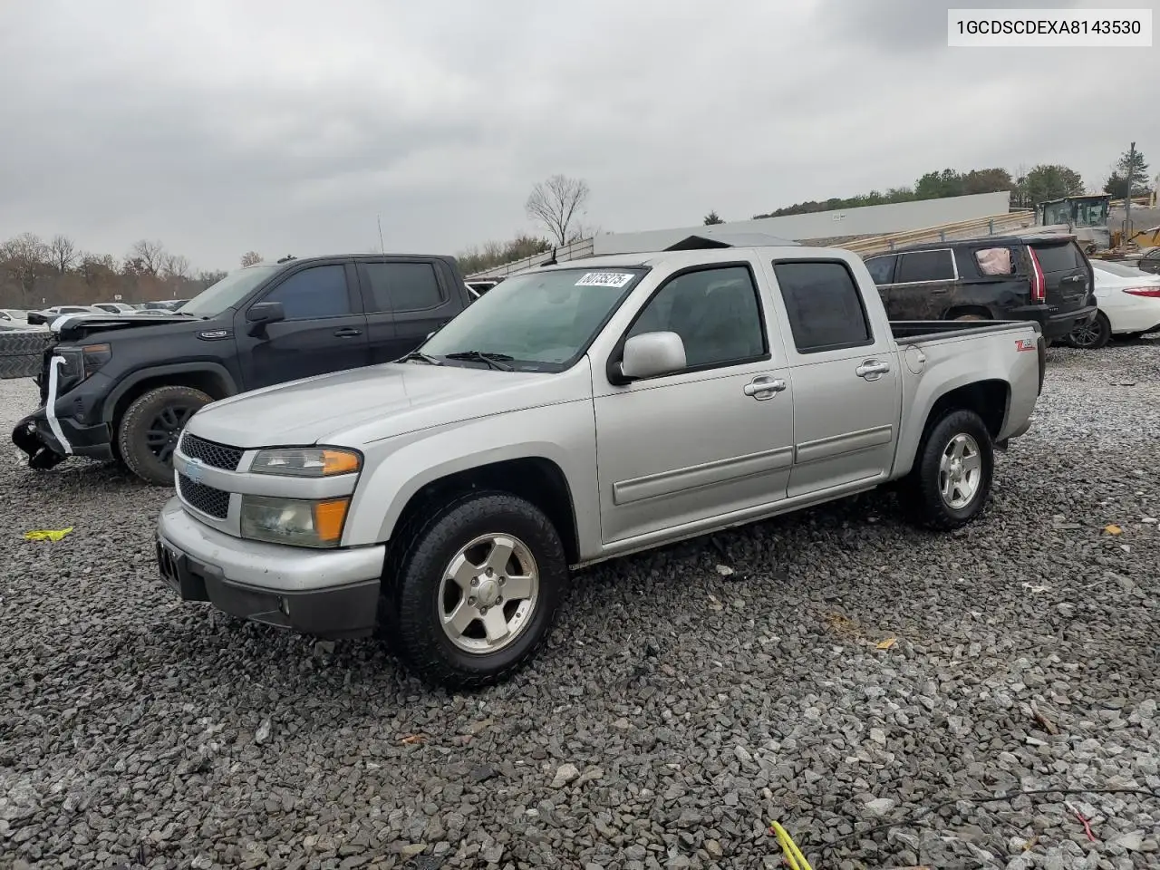 1GCDSCDEXA8143530 2010 Chevrolet Colorado Lt