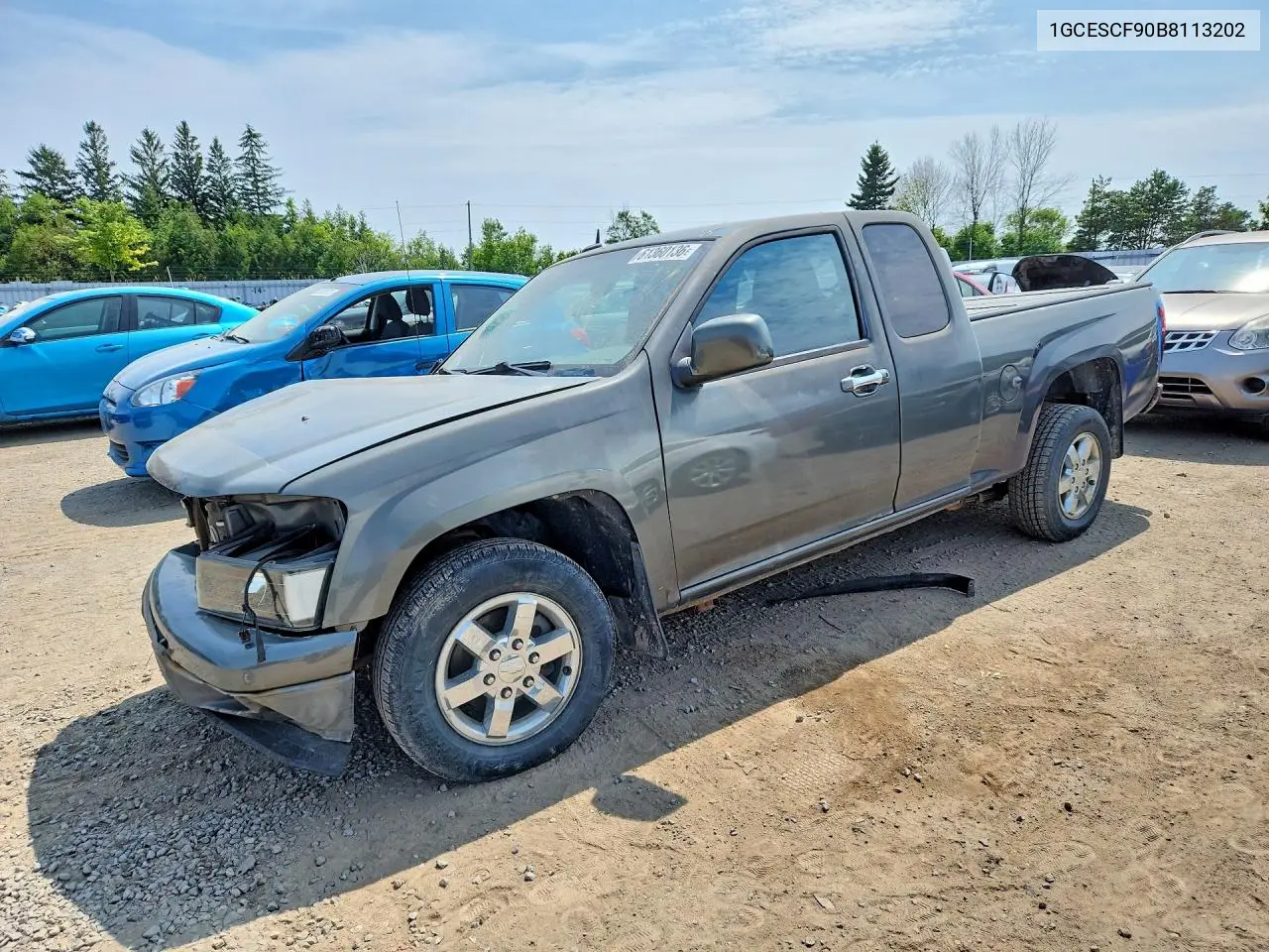 2011 Chevrolet Colorado Lt VIN: 1GCESCF90B8113202 Lot: 61360136