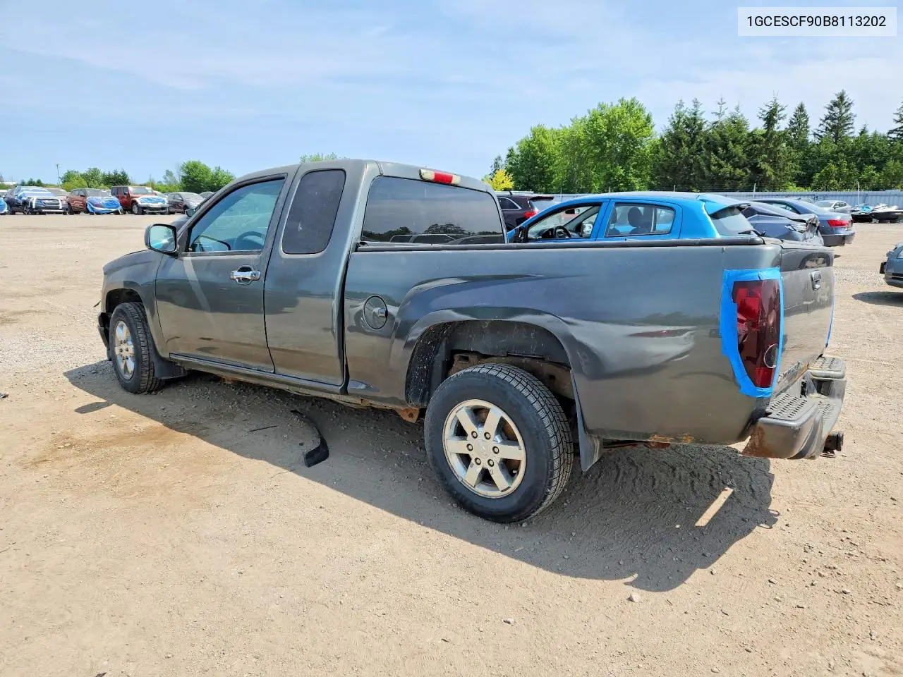 2011 Chevrolet Colorado Lt VIN: 1GCESCF90B8113202 Lot: 61360136