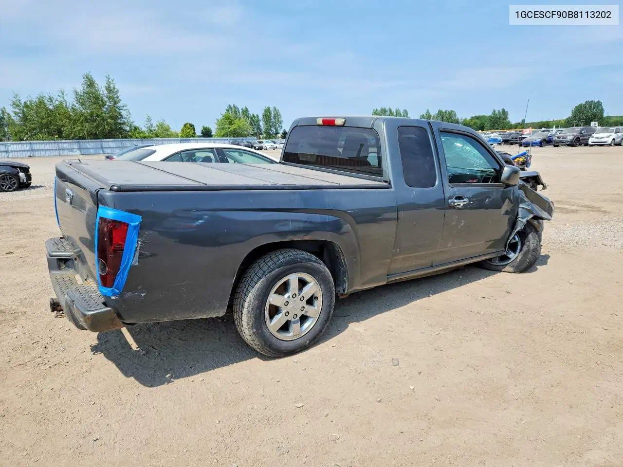 2011 Chevrolet Colorado Lt VIN: 1GCESCF90B8113202 Lot: 61360136