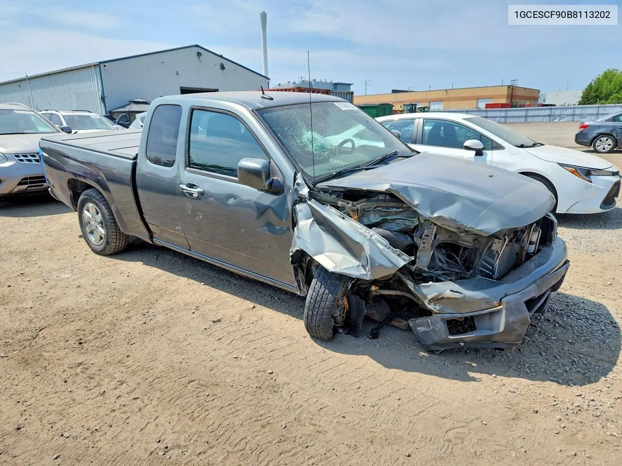 2011 Chevrolet Colorado Lt VIN: 1GCESCF90B8113202 Lot: 61360136