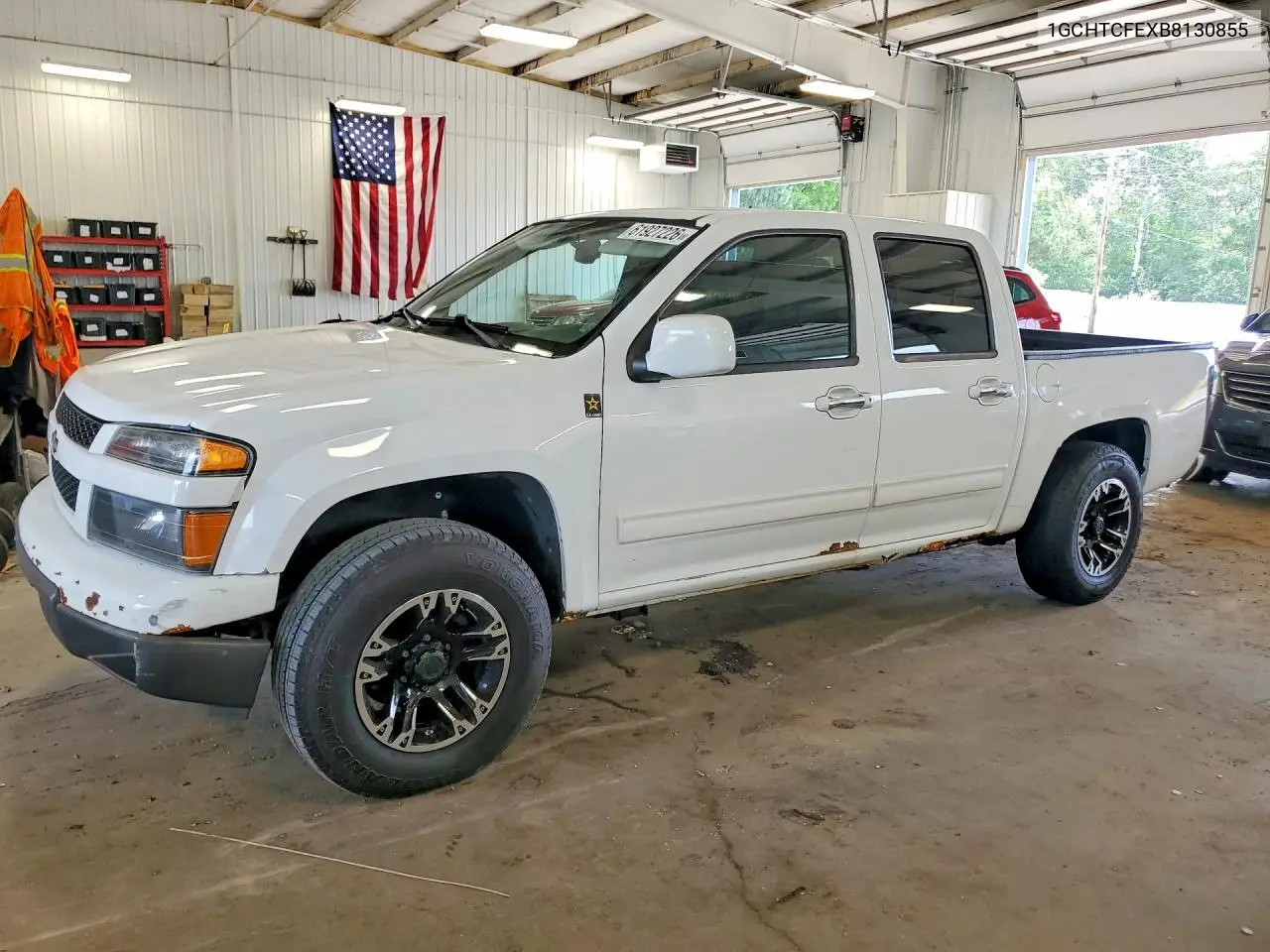 2011 Chevrolet Colorado Lt VIN: 1GCHTCFEXB8130855 Lot: 61927226