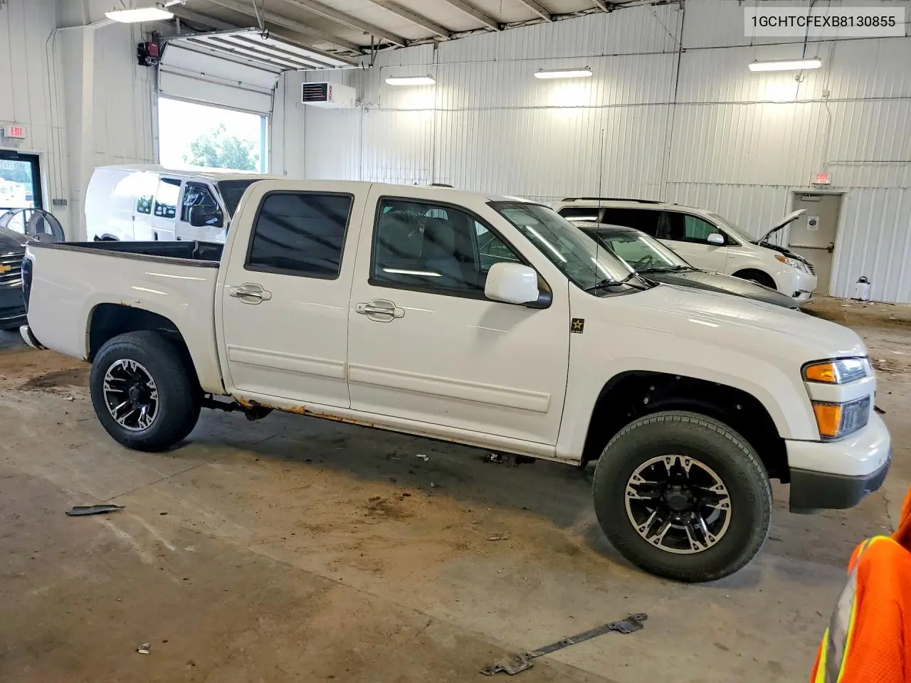 2011 Chevrolet Colorado Lt VIN: 1GCHTCFEXB8130855 Lot: 61927226
