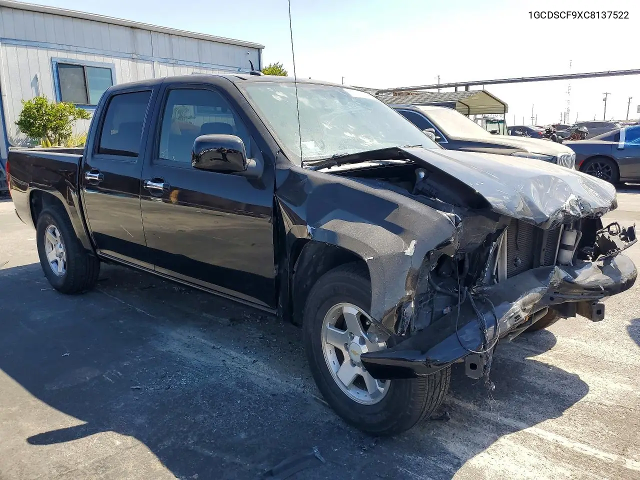 2012 Chevrolet Colorado Lt VIN: 1GCDSCF9XC8137522 Lot: 62161986