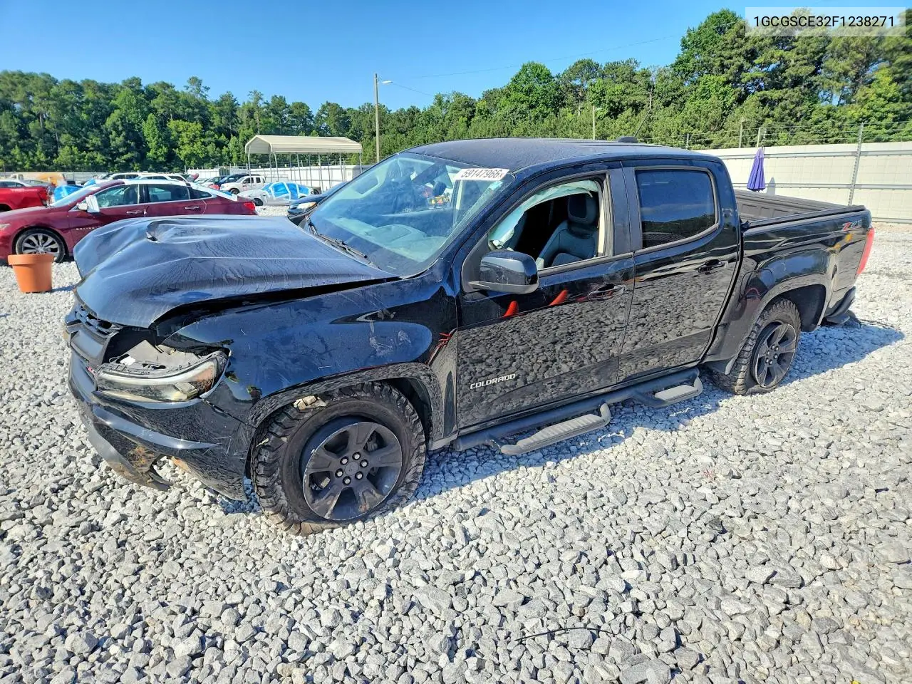 2015 Chevrolet Colorado Z71 VIN: 1GCGSCE32F1238271 Lot: 59147966
