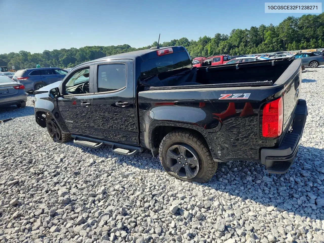 2015 Chevrolet Colorado Z71 VIN: 1GCGSCE32F1238271 Lot: 59147966