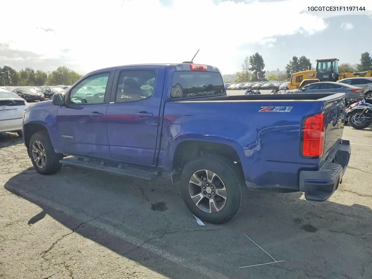 2015 Chevrolet Colorado Z71 VIN: 1GCGTCE31F1197144 Lot: 59718266