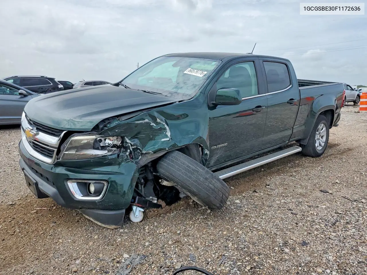 2015 Chevrolet Colorado Lt VIN: 1GCGSBE30F1172636 Lot: 60579776