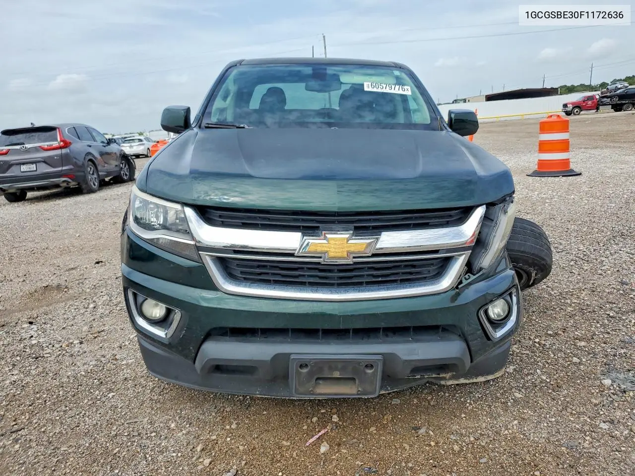 2015 Chevrolet Colorado Lt VIN: 1GCGSBE30F1172636 Lot: 60579776