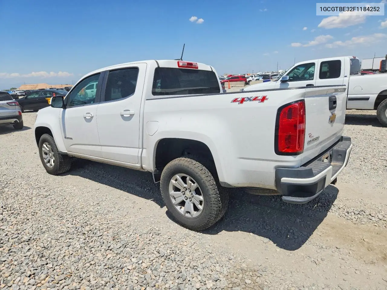 2015 Chevrolet Colorado Lt VIN: 1GCGTBE32F1184252 Lot: 60824006