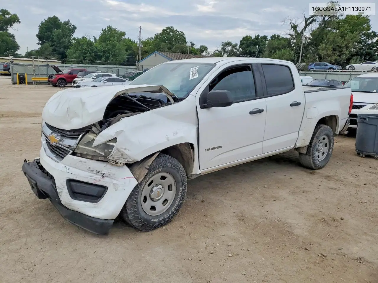 2015 Chevrolet Colorado VIN: 1GCGSAEA1F1130971 Lot: 61003896
