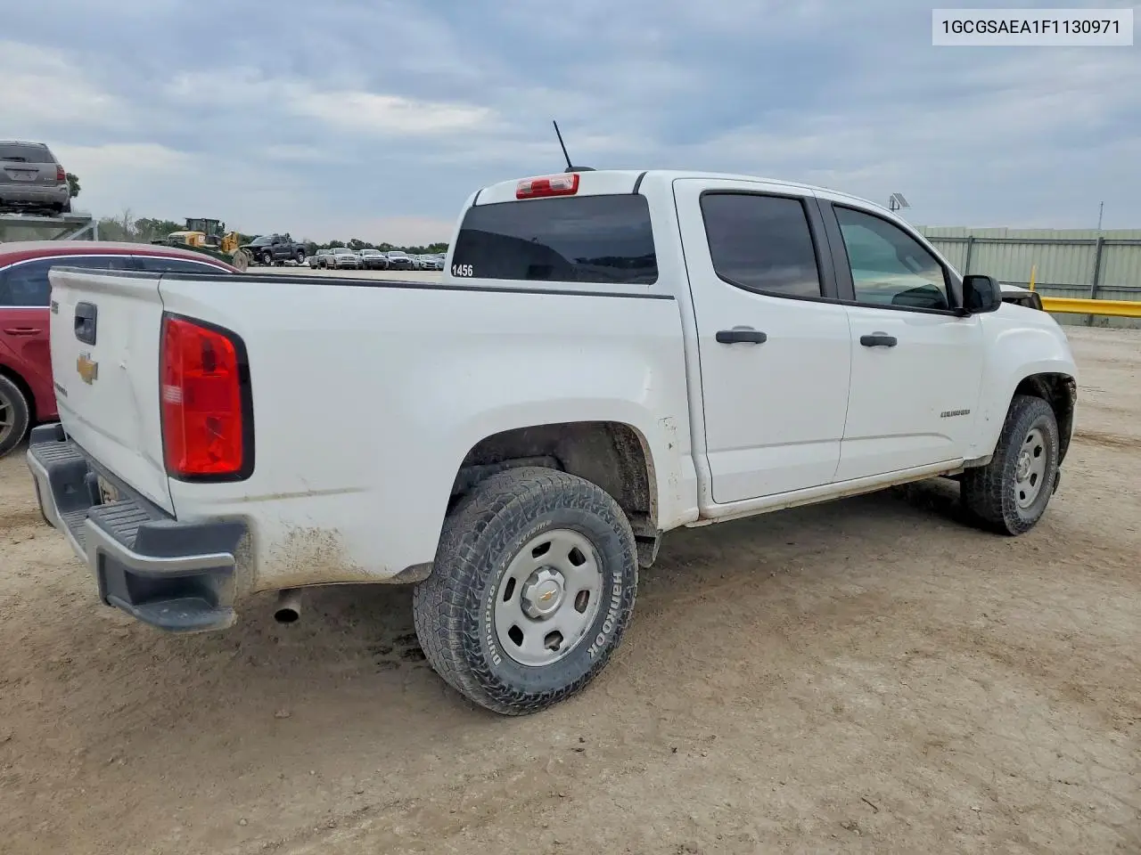 2015 Chevrolet Colorado VIN: 1GCGSAEA1F1130971 Lot: 61003896