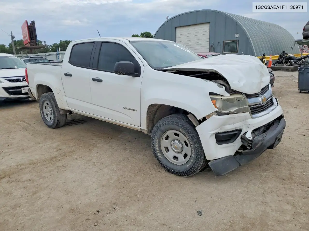 2015 Chevrolet Colorado VIN: 1GCGSAEA1F1130971 Lot: 61003896