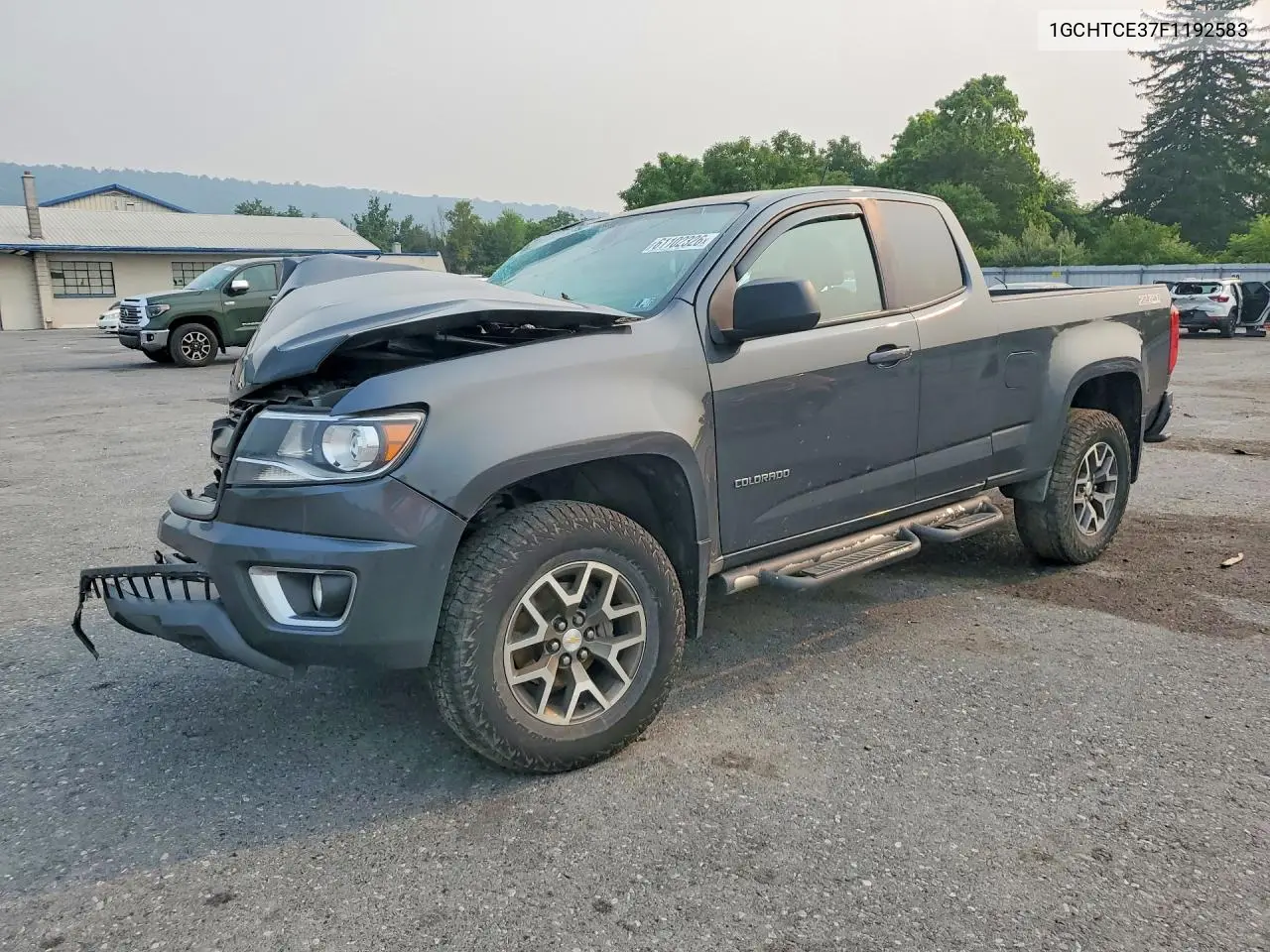 2015 Chevrolet Colorado Z71 VIN: 1GCHTCE37F1192583 Lot: 61102326