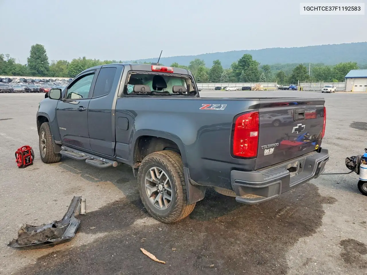 2015 Chevrolet Colorado Z71 VIN: 1GCHTCE37F1192583 Lot: 61102326