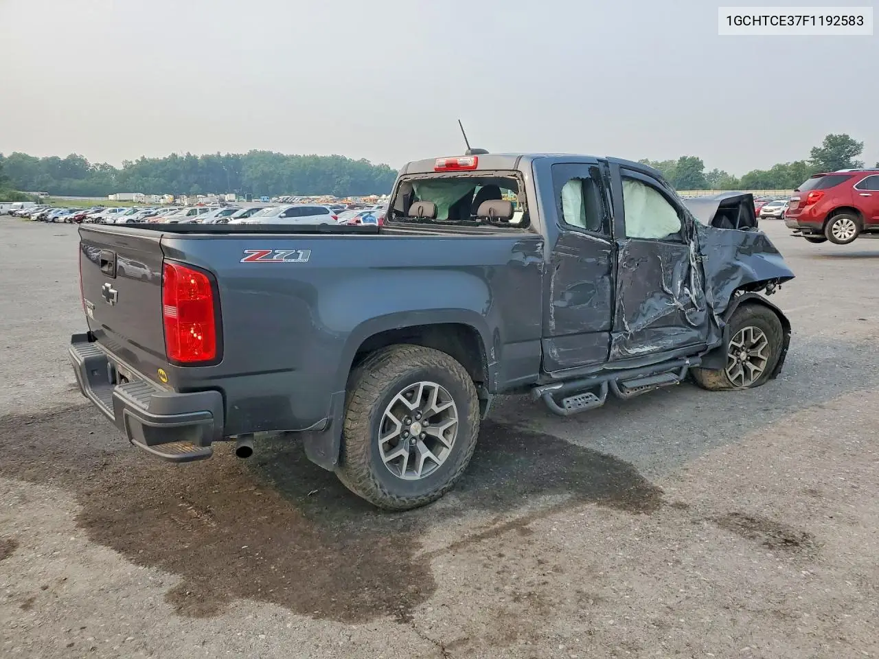 2015 Chevrolet Colorado Z71 VIN: 1GCHTCE37F1192583 Lot: 61102326
