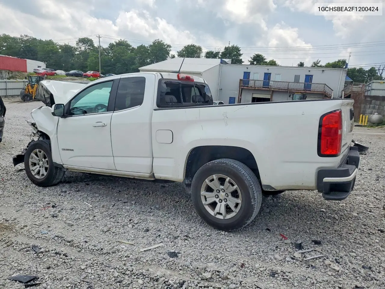 2015 Chevrolet Colorado Lt VIN: 1GCHSBEA2F1200424 Lot: 61943186