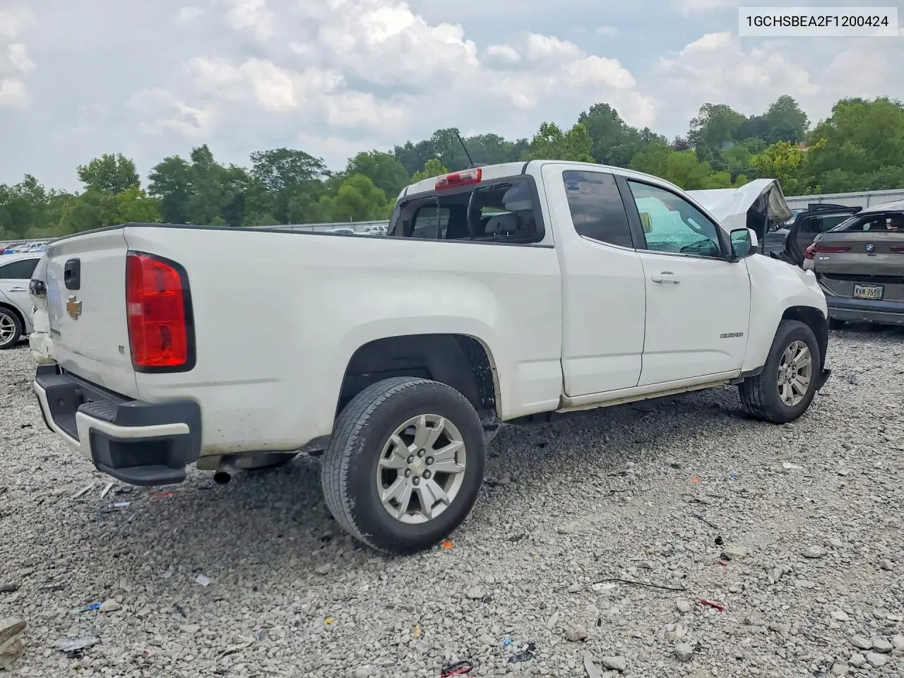 2015 Chevrolet Colorado Lt VIN: 1GCHSBEA2F1200424 Lot: 61943186