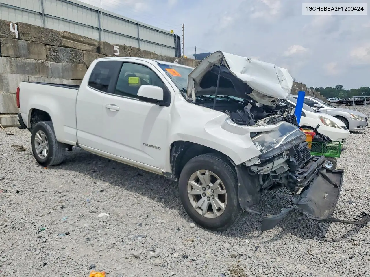 2015 Chevrolet Colorado Lt VIN: 1GCHSBEA2F1200424 Lot: 61943186