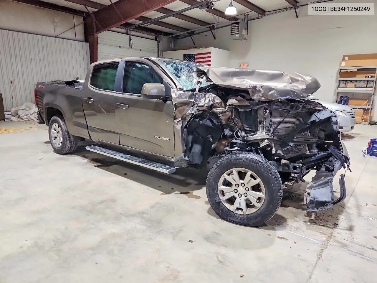 2015 Chevrolet Colorado Lt VIN: 1GCGTBE34F1250249 Lot: 61966496
